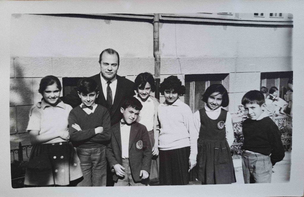 TED Ankara Koleji'nde öğretmenken, 1962